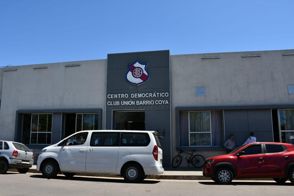 Fachada del edificio del Centro Social Democrático