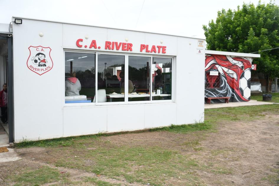 Firma de convenio social en club A. River Plate