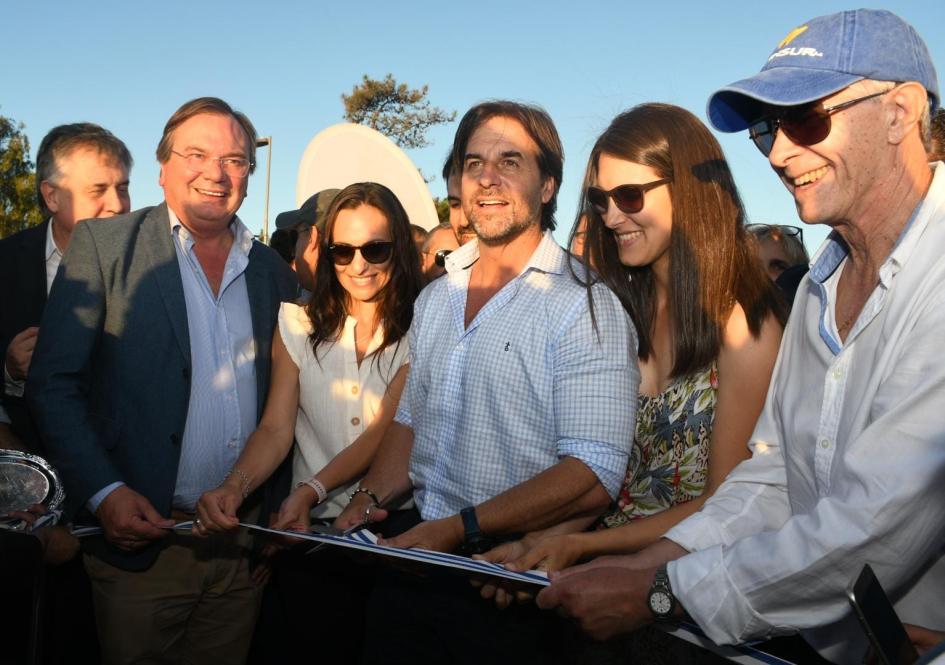 Inauguración de intercambiador en Parque del Plata 