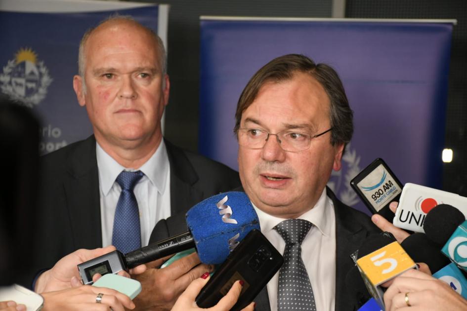 El mayor plan de obras de los últimos tiempos Ministro Falero en rueda de prensa