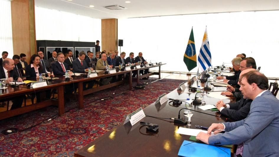 Reunión entre Ministros de Uruguay y Brasil
