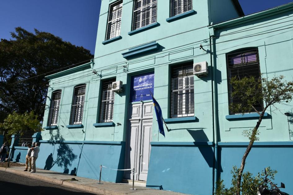 inauguración centro de referencia de políticas sociales en Salto