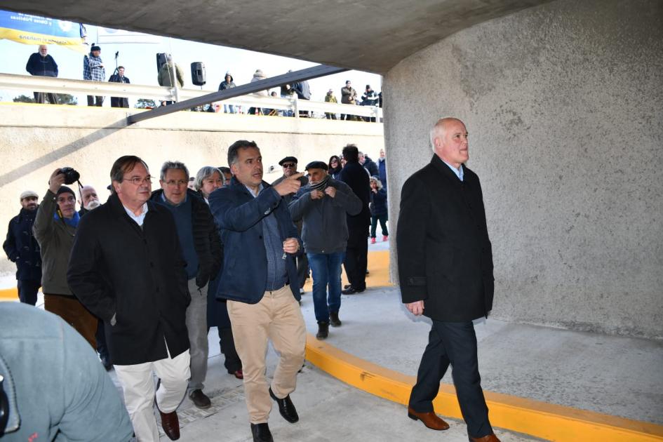 Falero, Orsi y Olaizola recorriendo túneles Pinamar