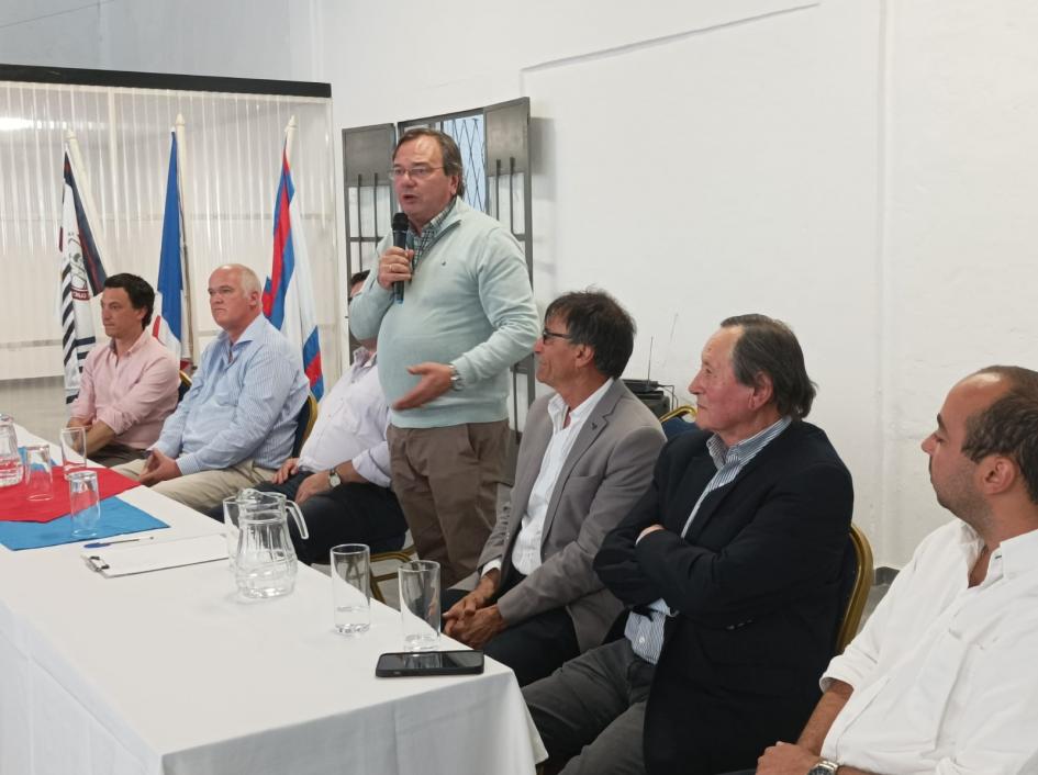Inauguración de obras en el Club Nacional, Guichón Discurso del Ministro en inauguración del Club Nacional, Guichón