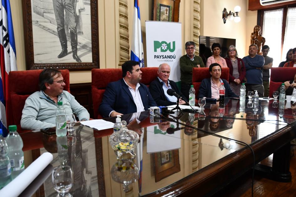 Autoridades exponen previa firma de convenio con 14 institiciones