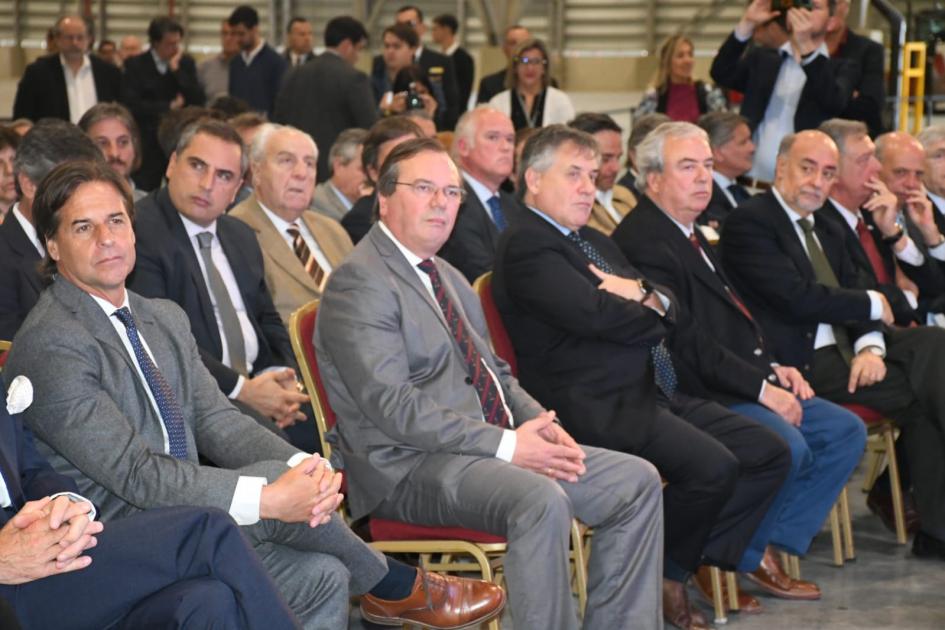 Inauguración de planta UPM en Puerto de Montevideo Inauguración de planta UPM en Puerto de Montevideo
