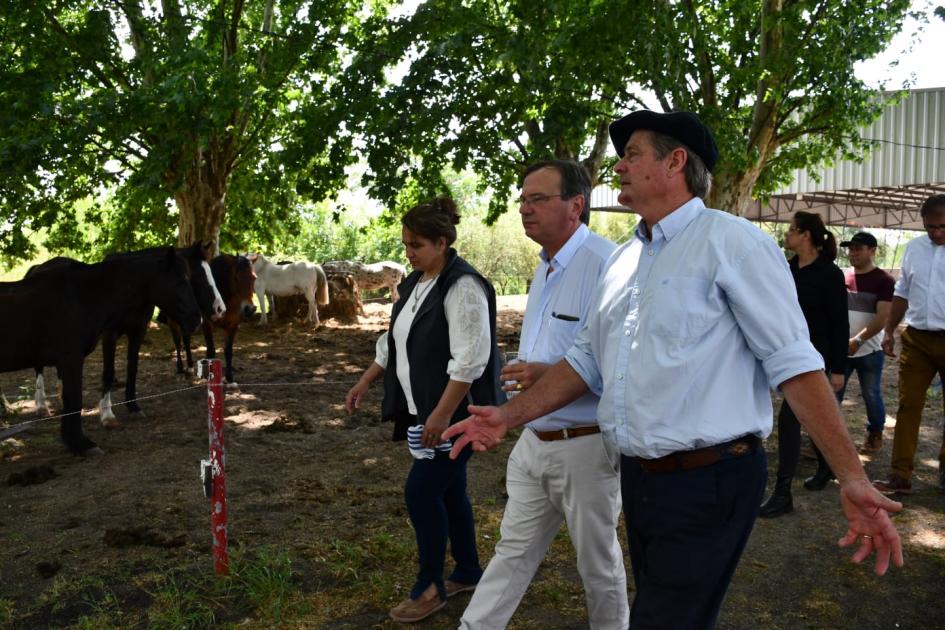 Inauguración obras Centro de recuperación ecuestre