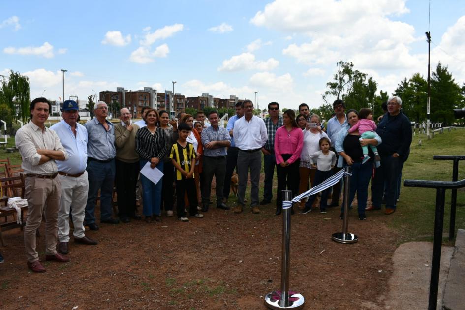 Inauguración obras en Club Con los mismos colores Inauguración obras en Club Con los mismos colores
