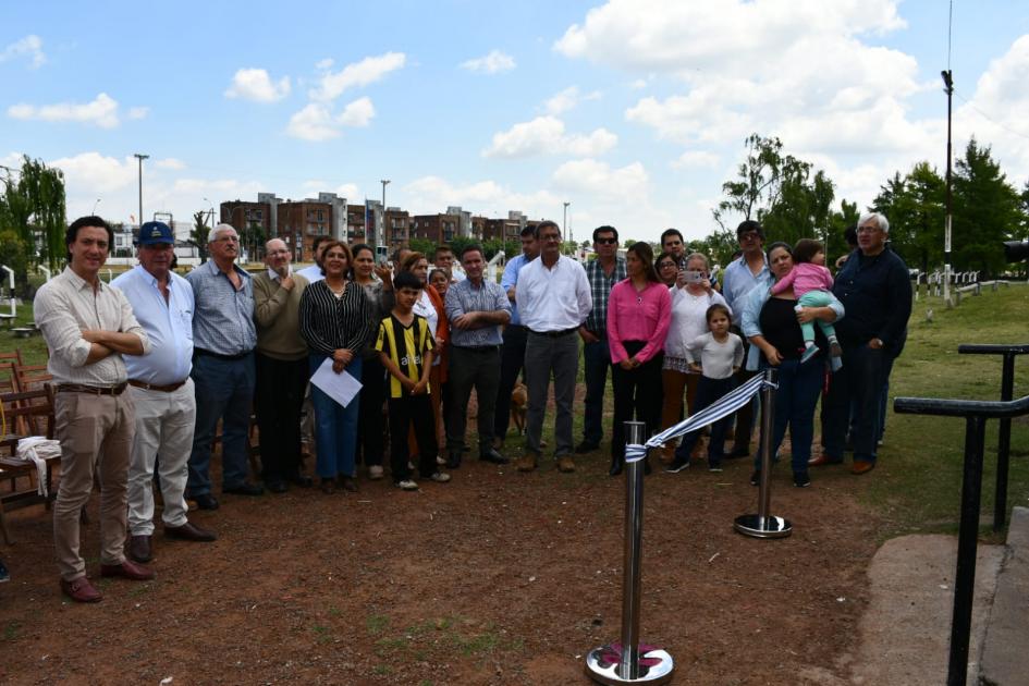 Inauguración obras en Club Con los mismos colores