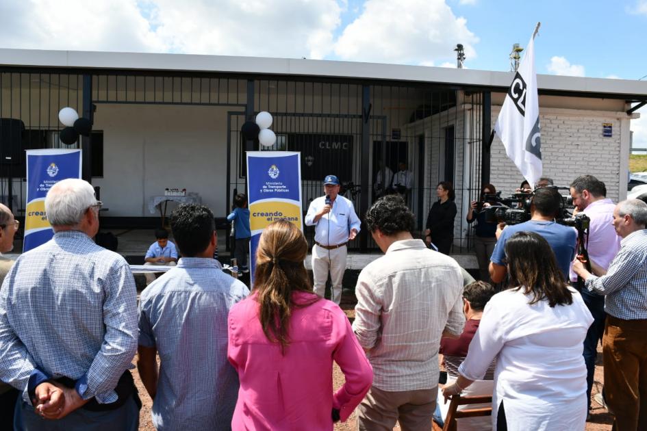 Inauguración obras en Club Con los mismos colores