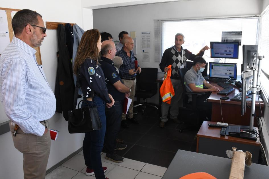 LXII Reunión Ordinaria del Subgrupo de Trabajo Nº5 “Transporte” del Mercosur Demostración de fiscalización en balanza de peaje ruta 1