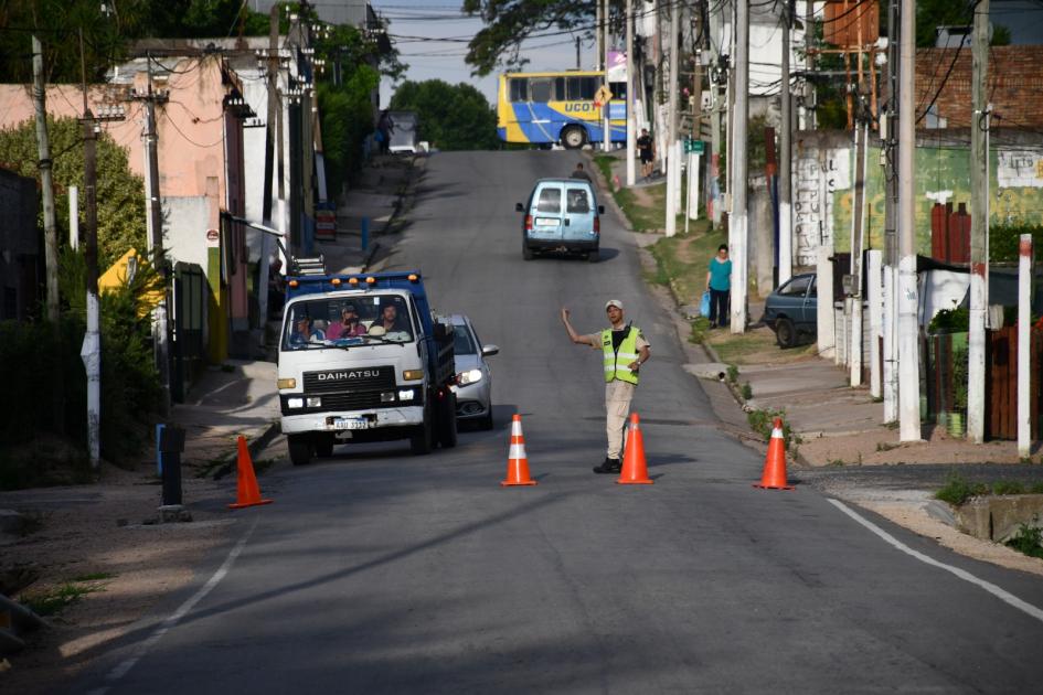Inauguración de alcantarillas en Sauce y Las Piedras Vista de la calle donde se realizaron las obras