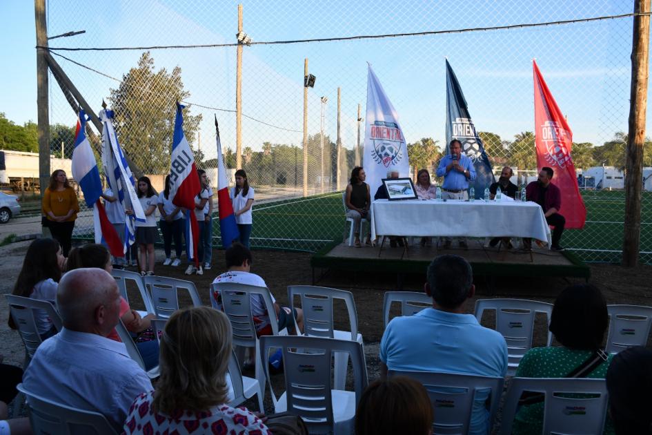 Inauguración en Polideportivo Oriental