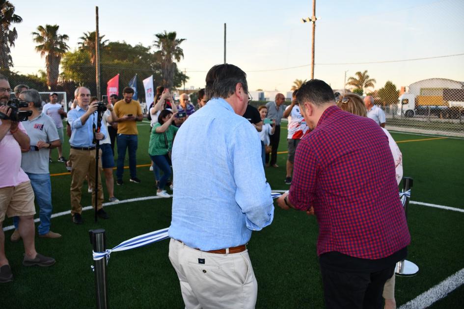 Inauguración en Polideportivo Oriental