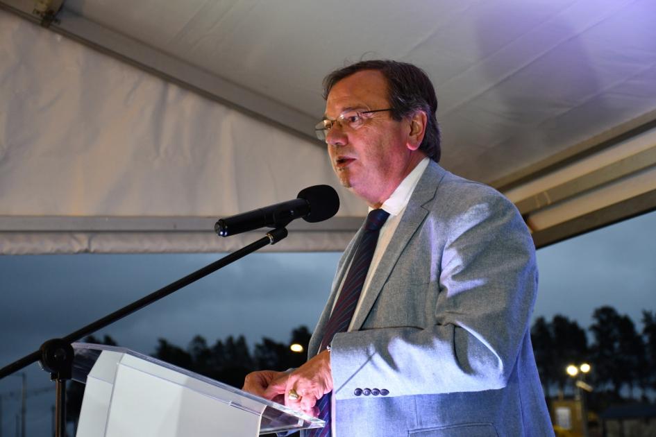Inauguramos el intercambiador en ruta 5 y camino Eduardo Pérez Discurso del Ministro, José Luis Falero.