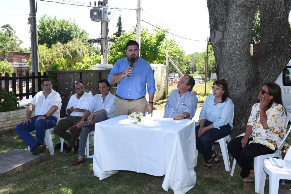 Firma de Convenio Social en instituciones de Soriano y Paysandú Ministro Falero habla previo a la firma de convenio con Comisión Pro Bienestar del Anciano