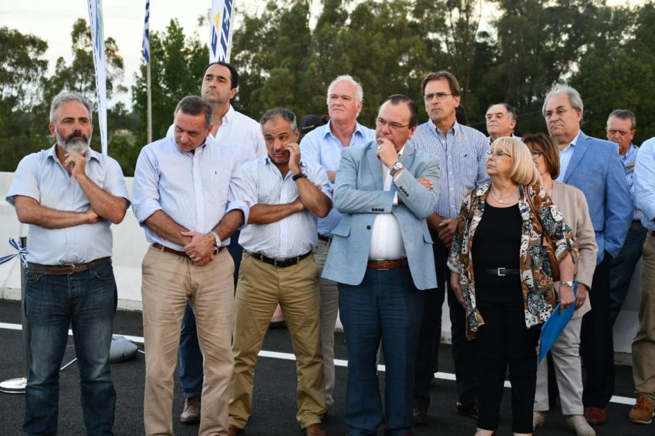 Inauguración nuevo intercambiador en ruta 8 y 11 Inauguración nuevo intercambiador en ruta 8 y 11