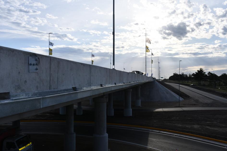 Inauguración nuevo intercambiador en ruta 8 y 11