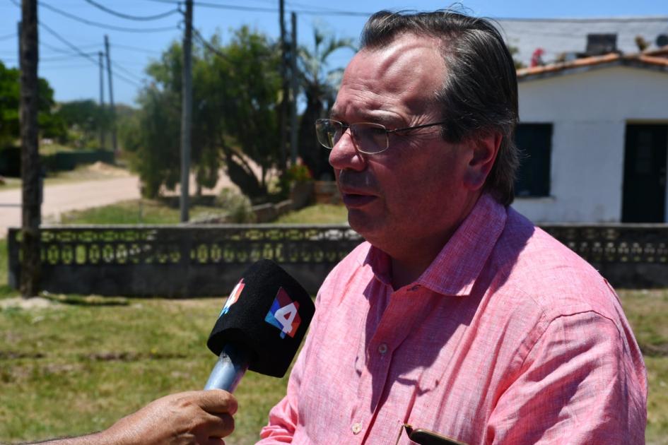 Obras de acceso a Barra del Chuy