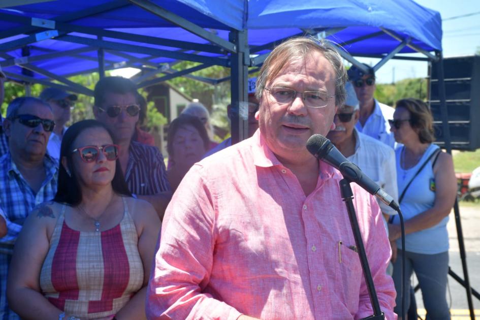 Obras de acceso a Barra del Chuy