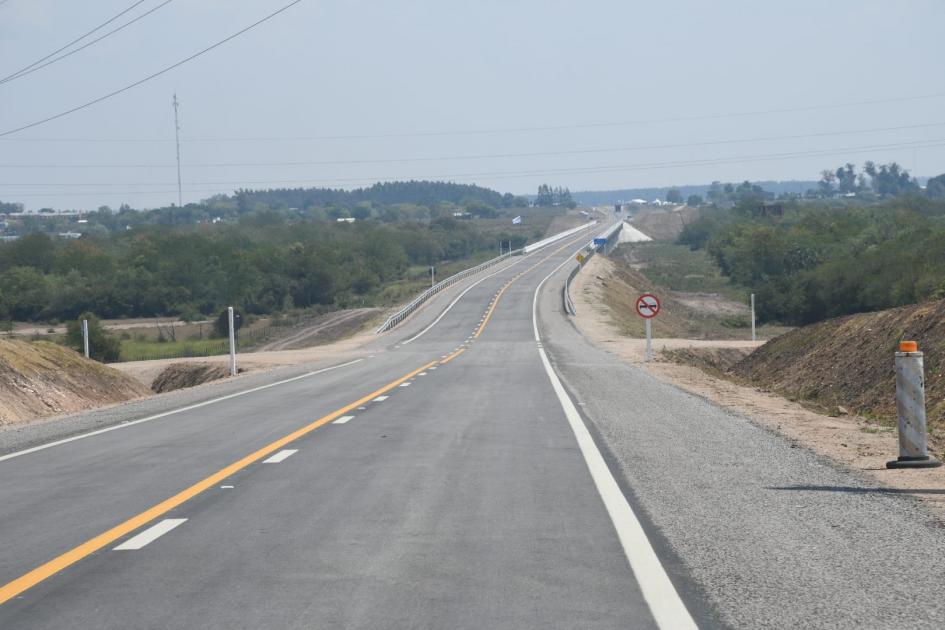 Inauguración del ByPass rutas 6 y 14 a Sarandí del Yi