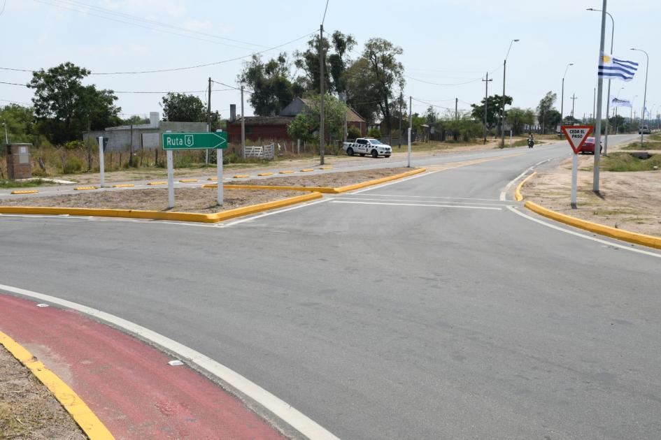 Inauguración del ByPass rutas 6 y 14 a Sarandí del Yi