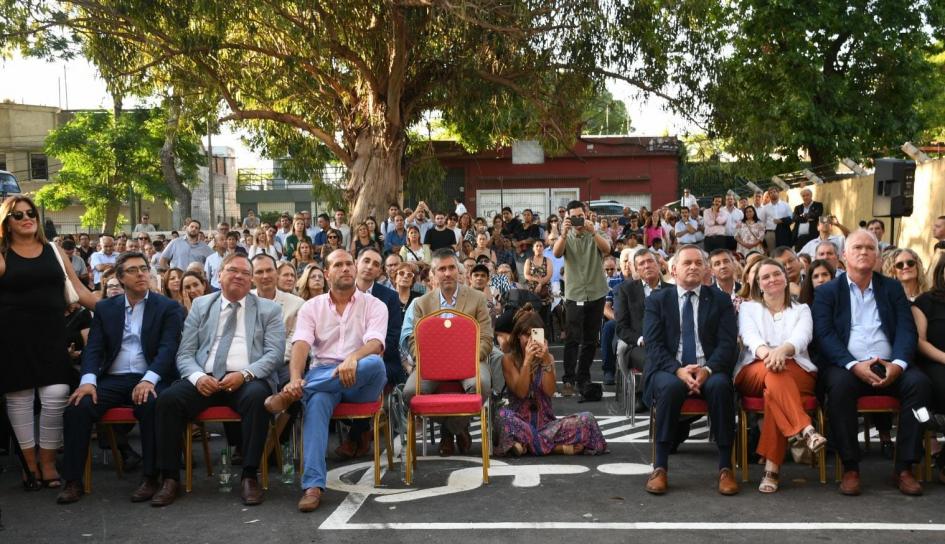 Inauguración de obras en Centro Tiburcio Cachón