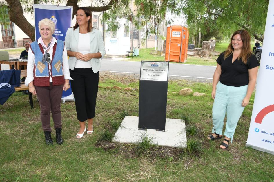 Inauguración de obras en Colonia Berro