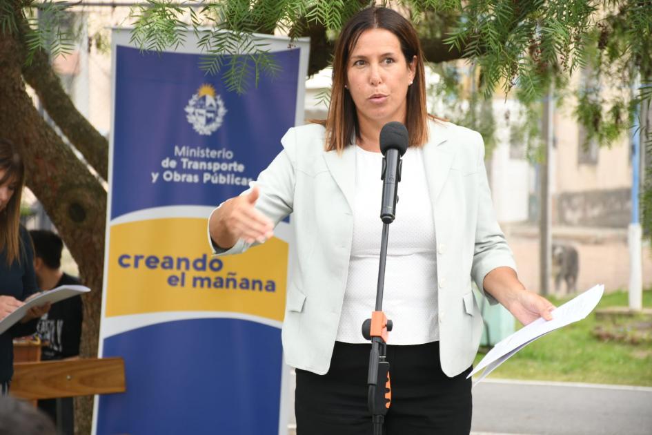 Inauguración de obras en Colonia Berro