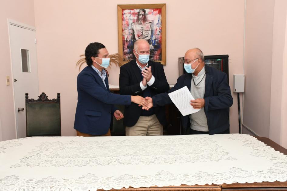 Firma de Convenio Social en Cottolengo Don Orione Masculino Firma de Convenio Social en Cottolengo Don Orione Masculino