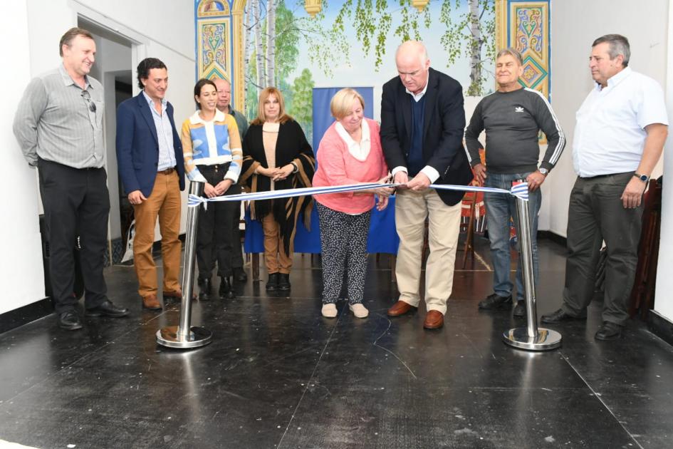 Inauguración de obras sociales en el Centro Cultural Máximo Gorki Inauguración de obras sociales en el Centro Cultural Máximo Gorki