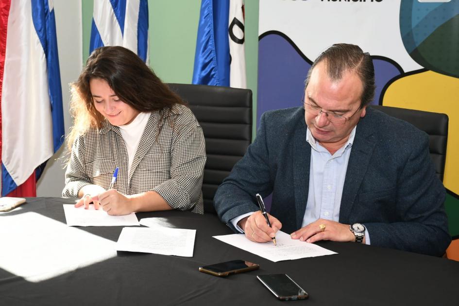 Firma de Acuerdo Marco con Municipio CH Firma de Acuerdo Marco con Municipio CH