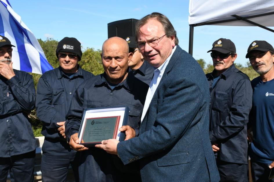 Entrega de reconocimiento a balseros de Hidrografía Entrega de reconocimiento a balseros de Hidrografía