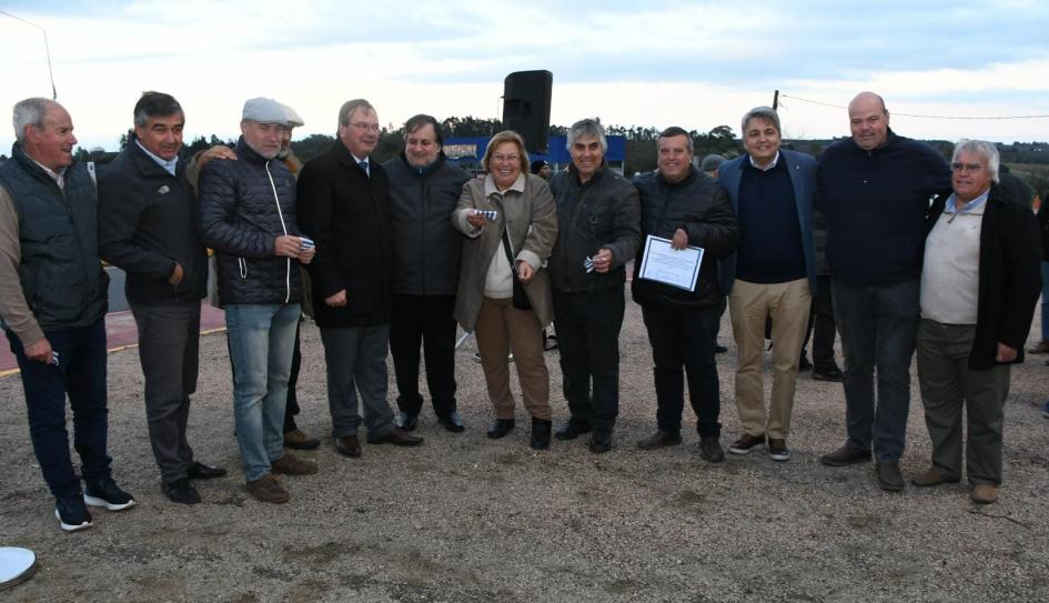 Inauguración de tramo de ruta 6, en Sauce Inauguración de tramo de ruta 6, en Sauce