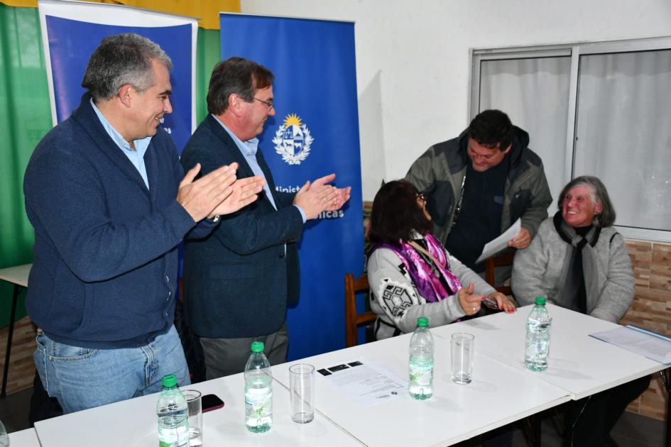 Firma de convenio social con Asociación de jubilados y pensionistas