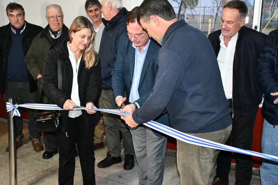 Inauguración de obras en ruta 7 Cerro Chato