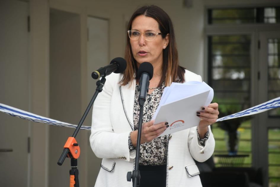 Inauguración de obras del Centro Académico de Formación para funcionarios de INISA