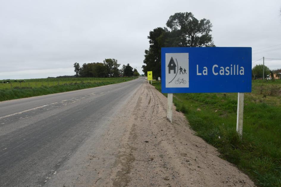 Ruta 23 acceso a La Casilla Ruta 23 acceso a La Casilla