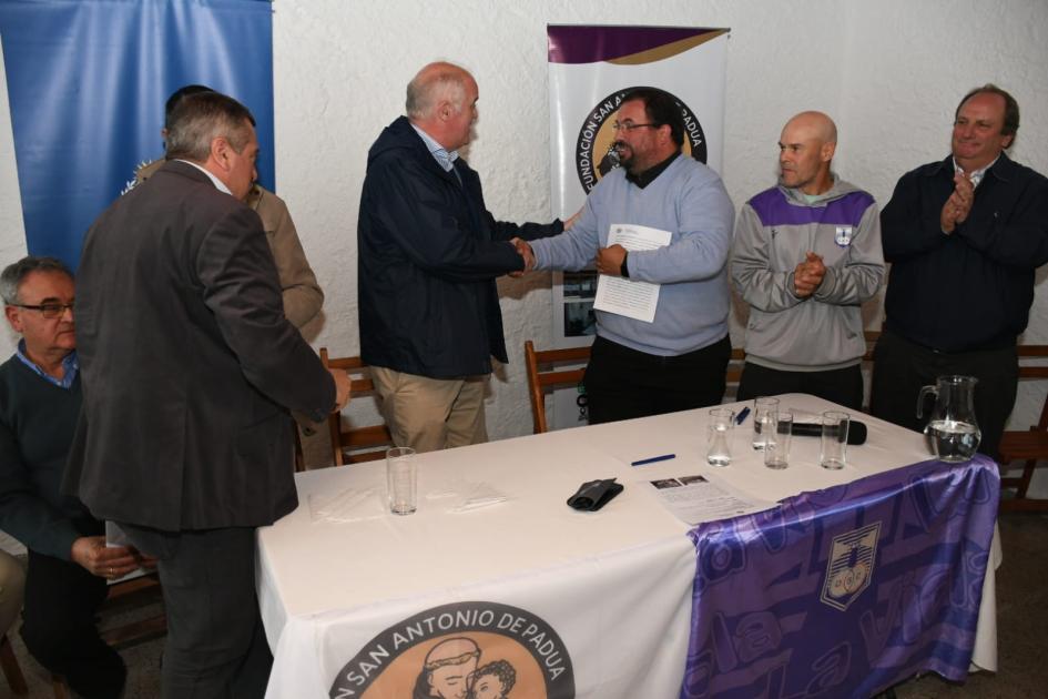 Inauguración de obras sociales en Fundación San Antonio de Padua