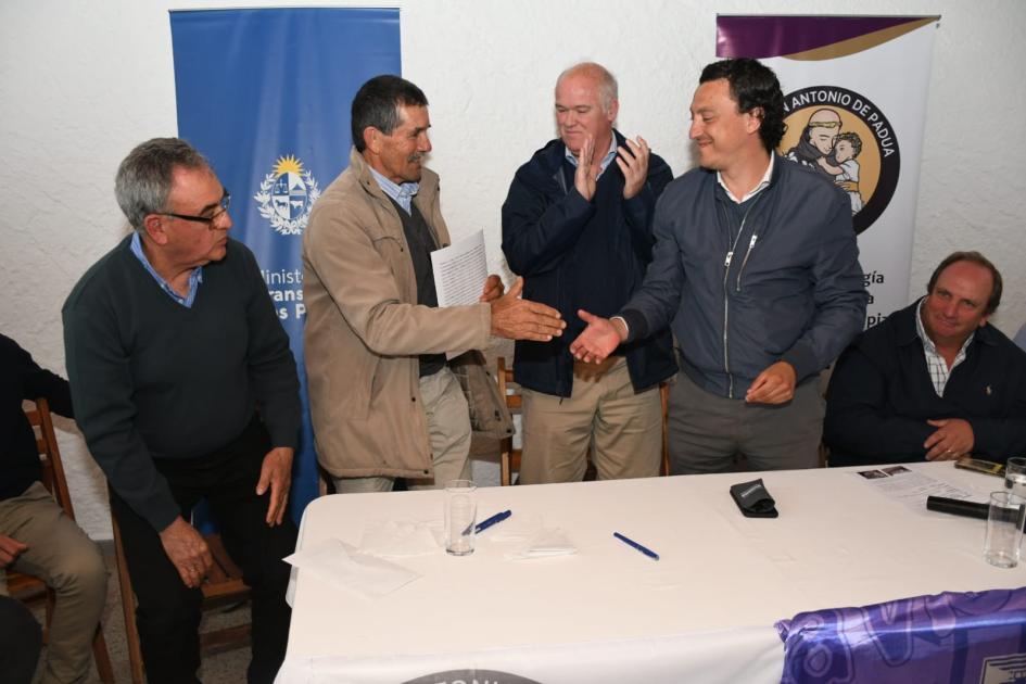 Inauguración de obras sociales en Fundación San Antonio de Padua