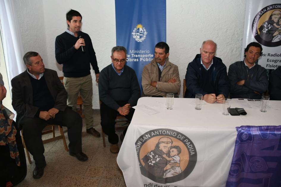 Inauguración de obras sociales en Fundación San Antonio de Padua