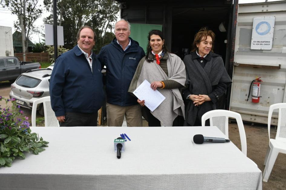 Inauguración de obras sociales en Fundación Impacto