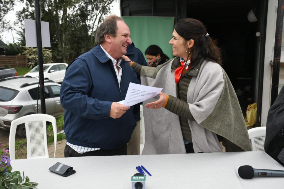 Inauguración de obras sociales en Fundación Impacto