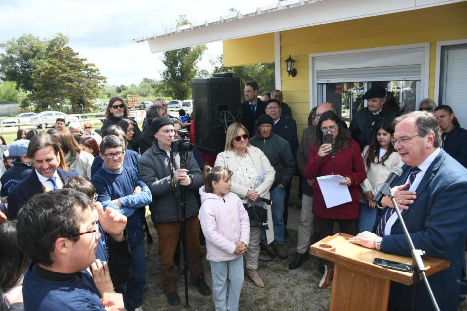 Inauguración de obras en Centro de Equinoterapia Sarandí Grande