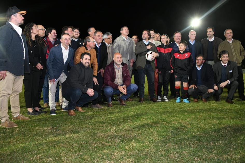 Inauguración de complejo deportivo Club A. Juanicó