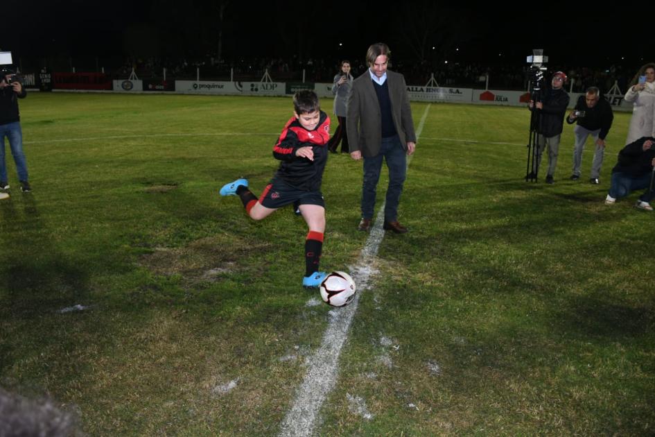 Inauguración de complejo deportivo Club A. Juanicó