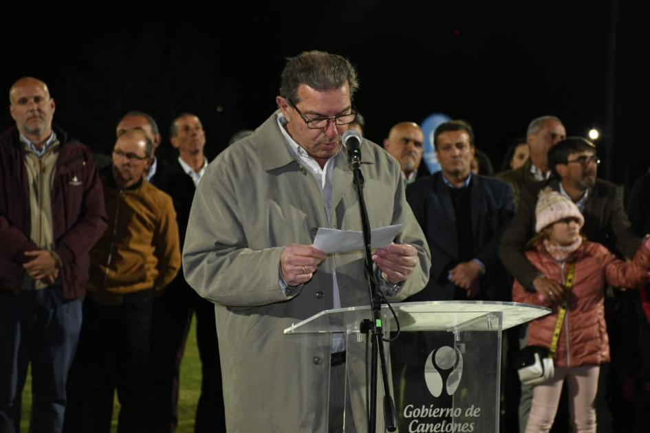 Inauguración de complejo deportivo Club A. Juanicó