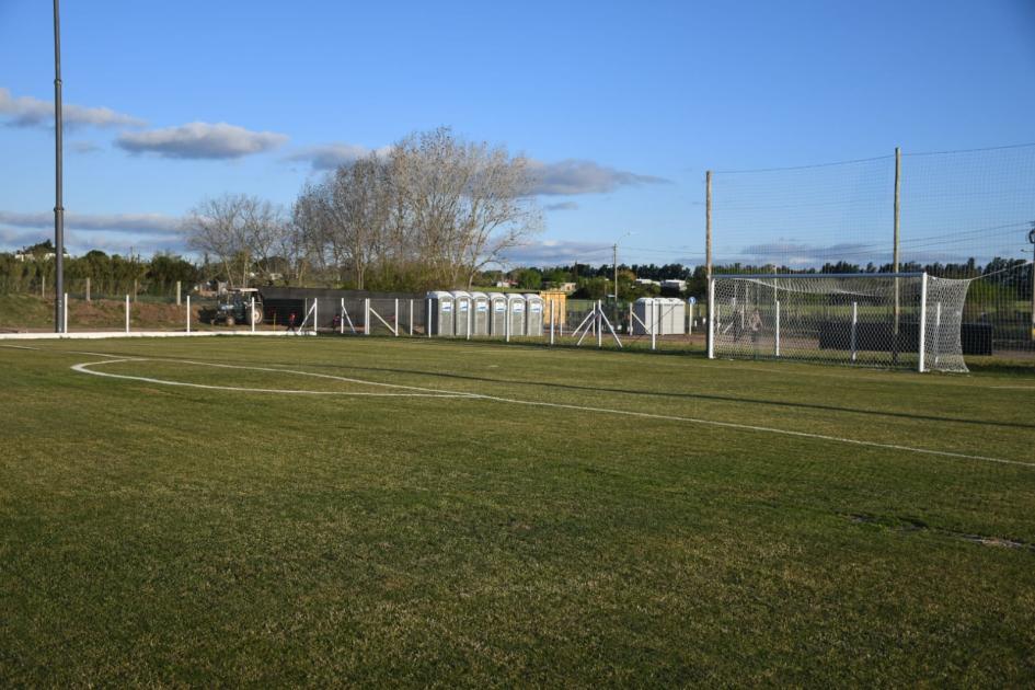 Inauguración de complejo deportivo Club A. Juanicó