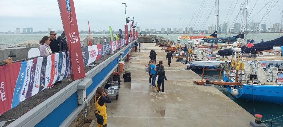 El Puerto de Punta del Este recibe a la Clipper Race y celebra victoria uruguaya 