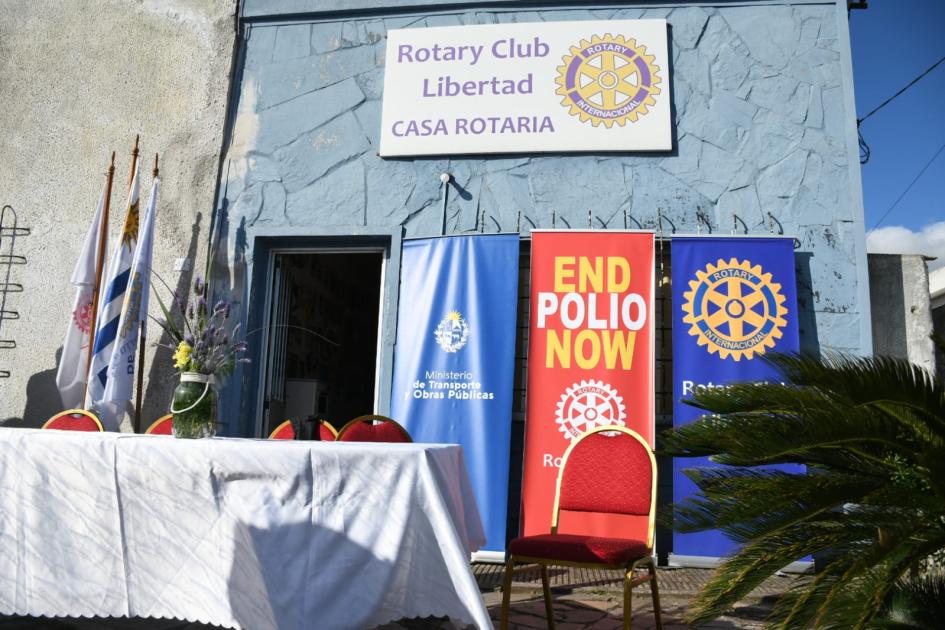 Firma de convenio social con Rotary Club de Libertad